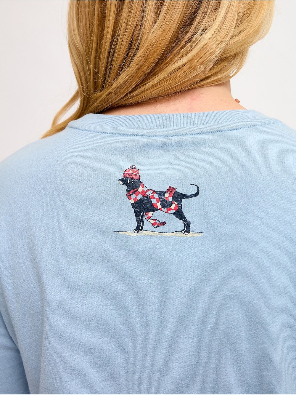 (UO-133) The Black Dog Baby Its Cold Outside Longsleeve - Picture 3 of 4